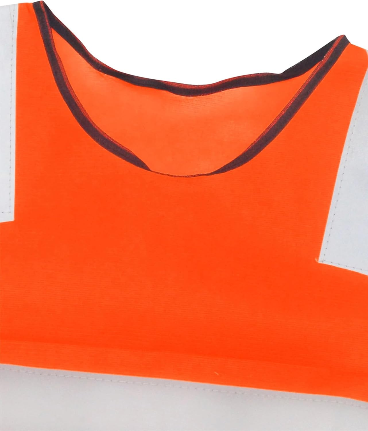 KEOYA Kids High Visibility Reflective Vest Fluorescent Neon Elastic Waist Strap Vest Pack for 2-10 Years - A 5-Pack Yellow image number 5