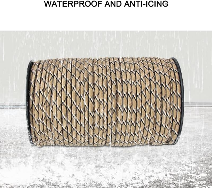 Leona Co 550 Paracord Parachute Cord - 9 Strand 100M Core Paracord Rope Lanyard Mil Spec Type III for Camping, Hiking and Survival (Camouflage)