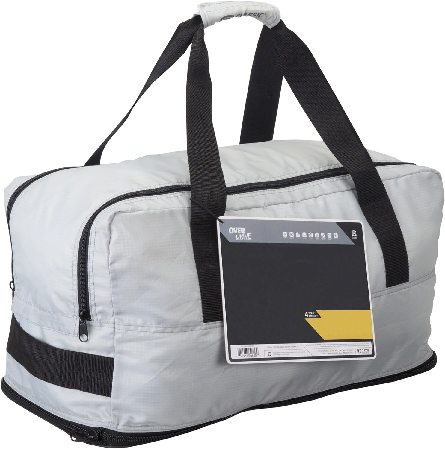 Classic Accessories over Drive Permapro Folding Camping Trailer Cover, Fits 16'-18'L, RV Cover, Camper Cover, Travel Trailer Cover, Grey