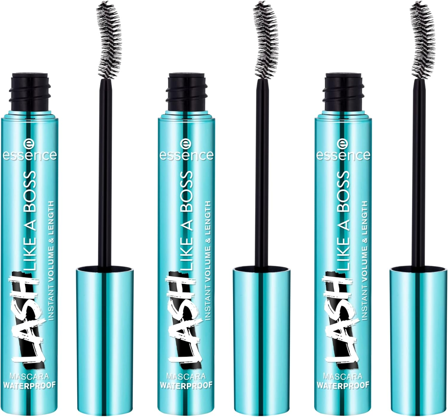 Essence Lash like a Boss Instant Volume & Length Mascara Waterproof Black Extending Swing Intensive Waterproof Vegan Perfume Free Pack of 3 X 9.5 Ml image number 6