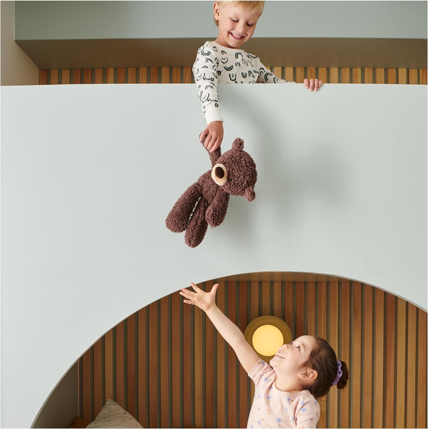 GUND 4059989 Fuzzy Teddy Bear Stuffed Animal Plush, Gray, 13.5" Stuffed Animal, Gray, 34.29 Cm image number 6