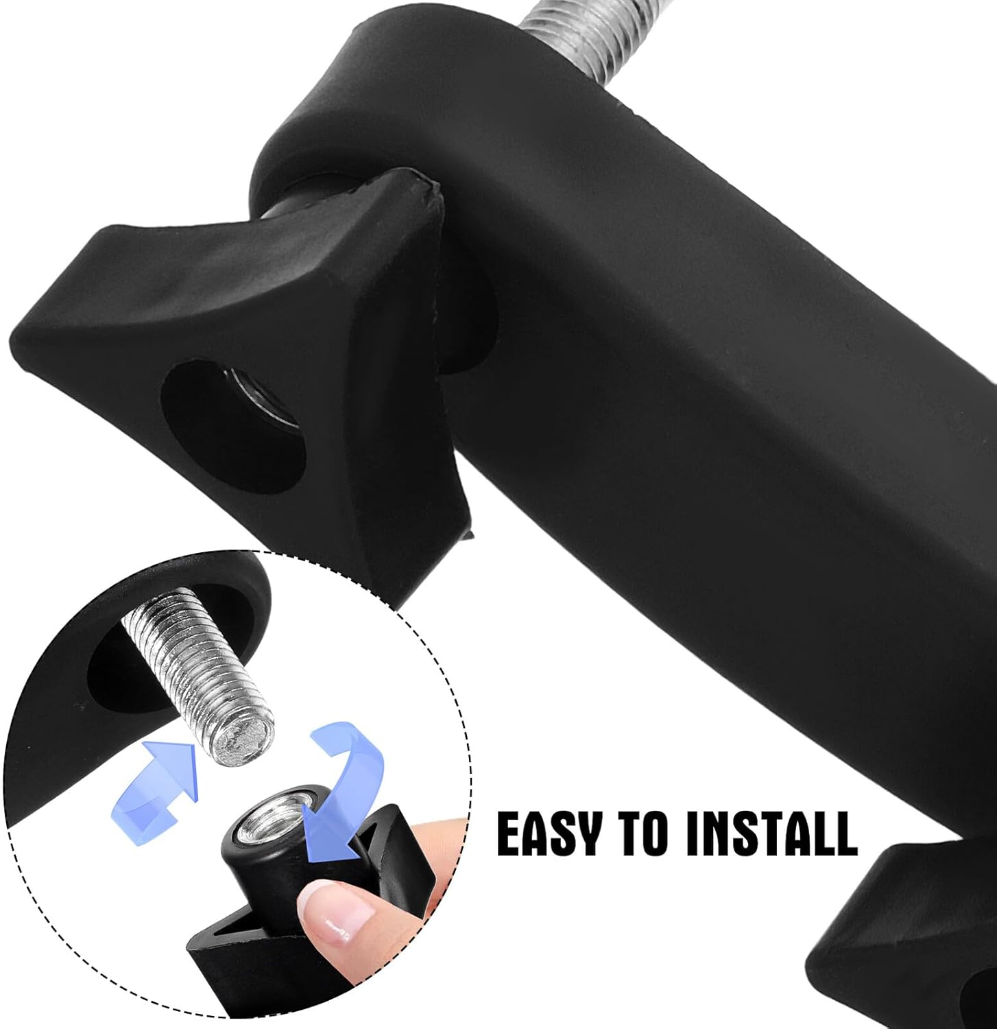 4Pcs Car Roof Rack Crossbar Clips Mounting Brackets for Secure Luggage Carrier Fit Vehicle Roof Rails Easy Installation Automotive Cargo Clamps image number 1