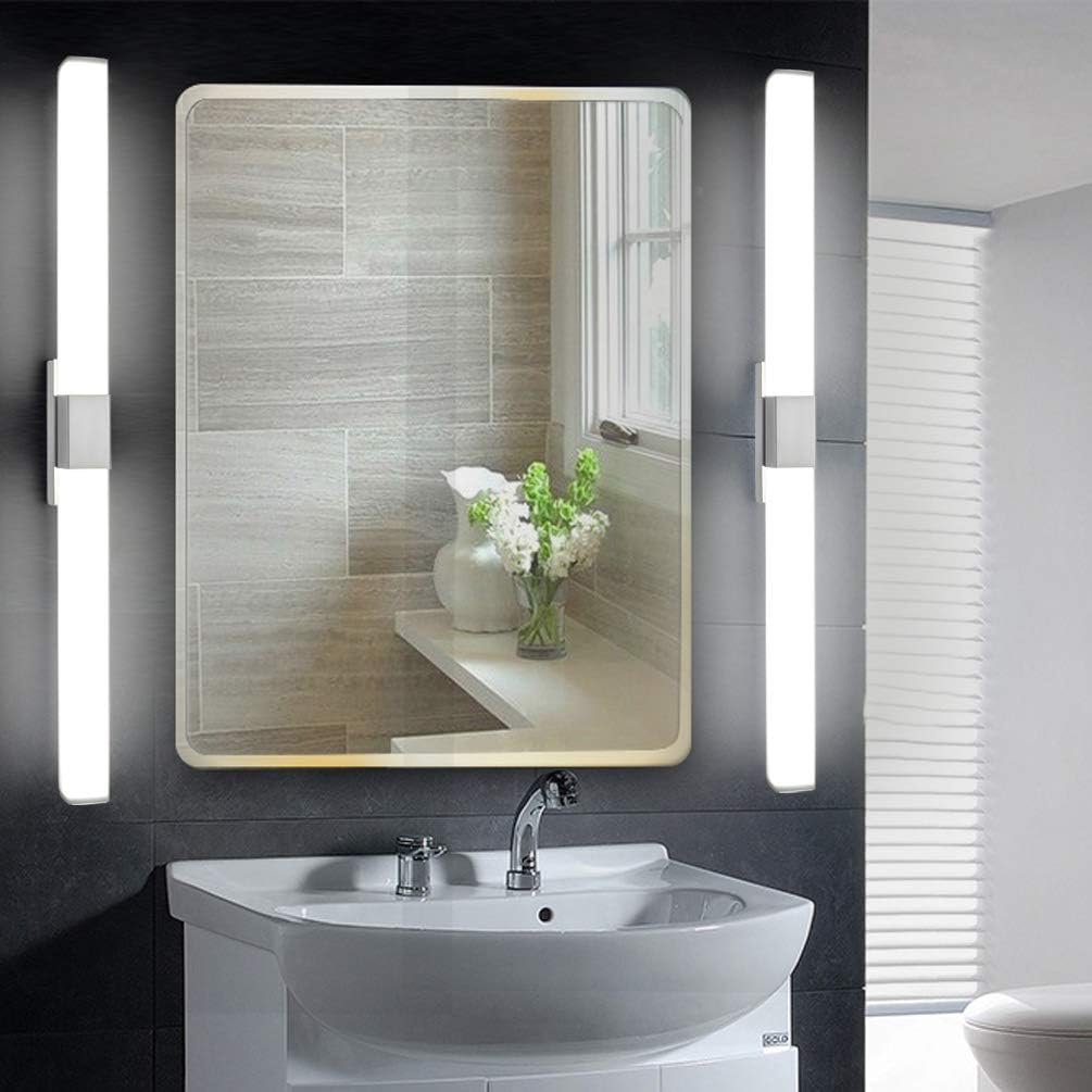 Klighten LED Mirror Light Bathroom 80 Cm, 16 W Mirror Lamp IP44 Wall Light Bathroom Bathroom Lamp for Mirror Bathroom Mirror Lamp, 1360 Lumen, Cool White 5500 K image number 4