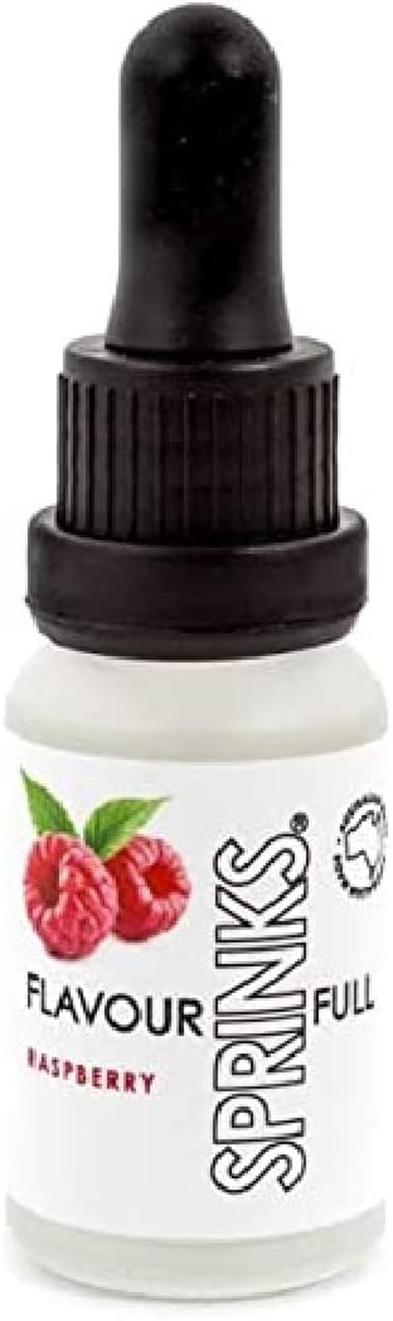 Sprinks Raspberry Flavour 15Ml - Premium Oil Soluble Flavours | Baking Flavour Oil | Intense Fruit Flavour | Flavour Drops for Cakes | Ice Creams | Food Flavouring Essence | Long Shelf Life