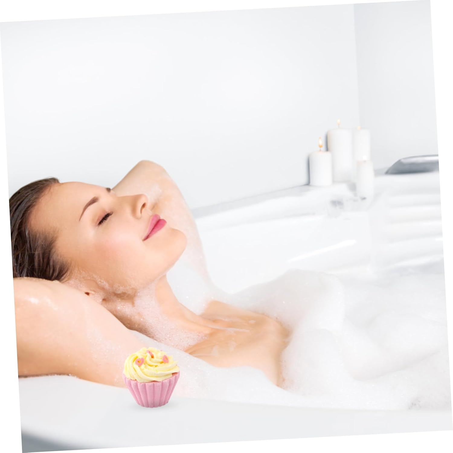 Mikinona Bath Salts Balls Set Skin Smoothing Moisturizing Whitening Exfoliating Effects image number 5