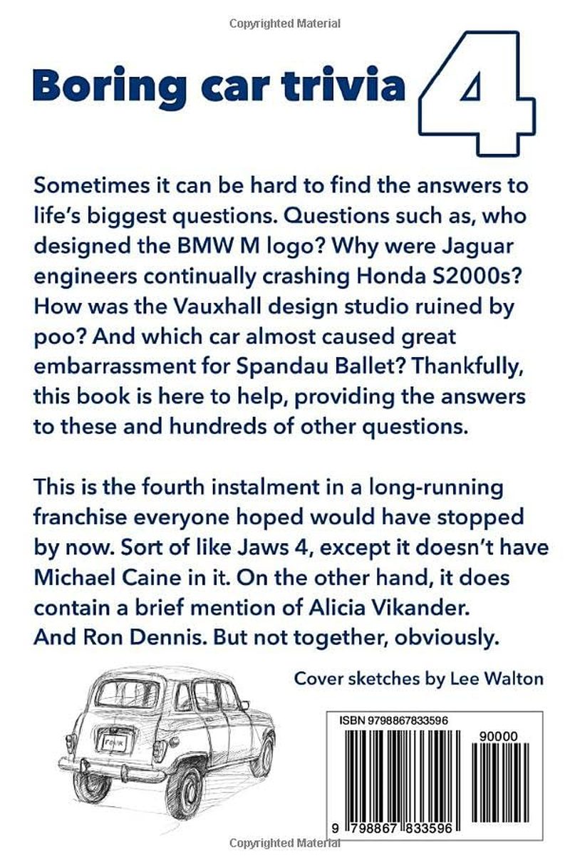 Boring Car Trivia 4