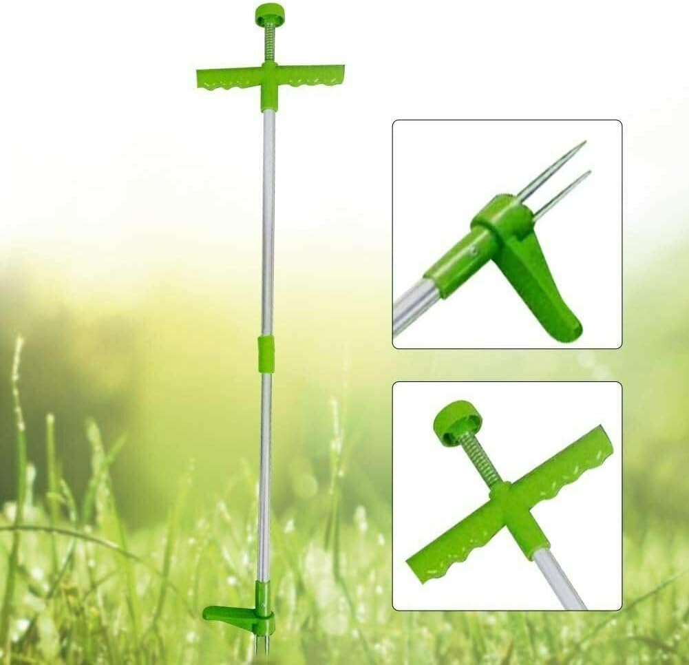 LEDON Weed Puller Weeder Twister Twist Pull Garden Lawn Root Killer Remover Tool Manual Root Remover for Dandelions, Thistles & Garden Weeds image number 4