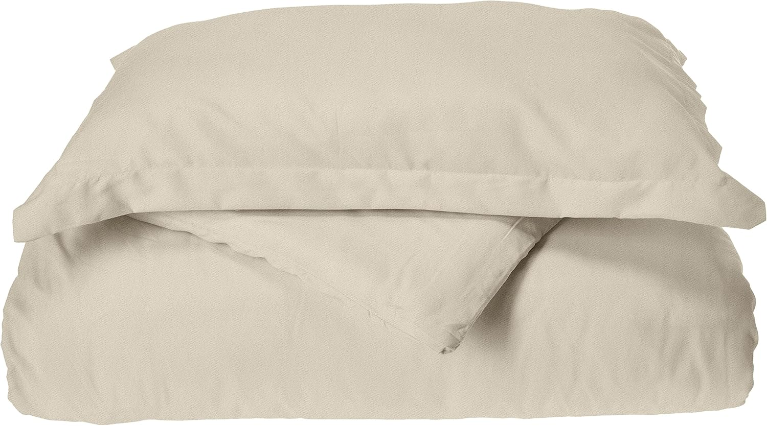 CELINE LINEN Best, Softest, Coziest Duvet Cover Ever! 1500 Thread Count Egyptian Quality Luxury Super Soft Wrinkle Free 3-Piece Duvet Cover Set, King/Cali King, Cream