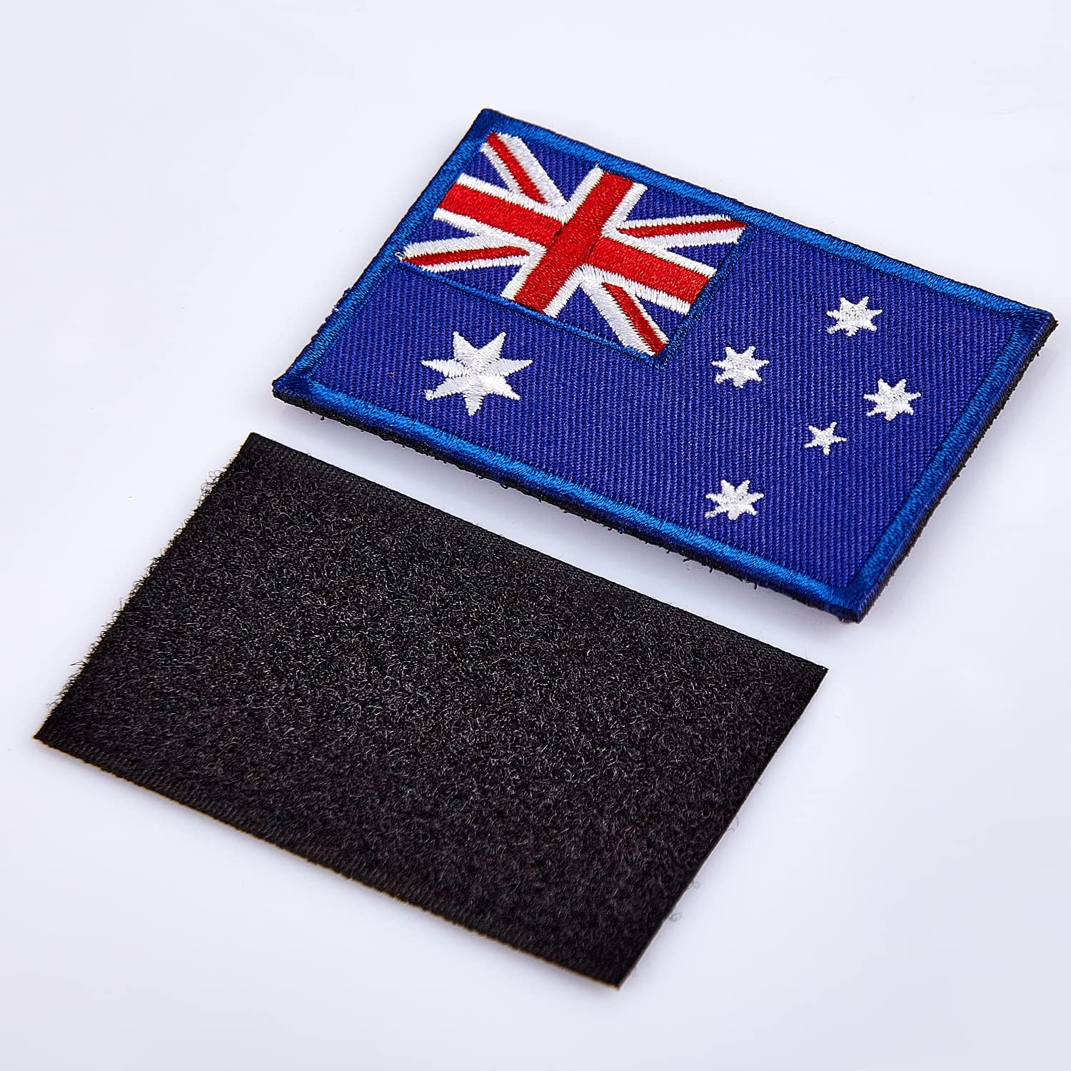 Zxvzyt 3 Pack Australia Flag Embroidered Patches Australian Flags Military Emblem Patch for Clothes Hat Backpacks Decorations - Armenia image number 6