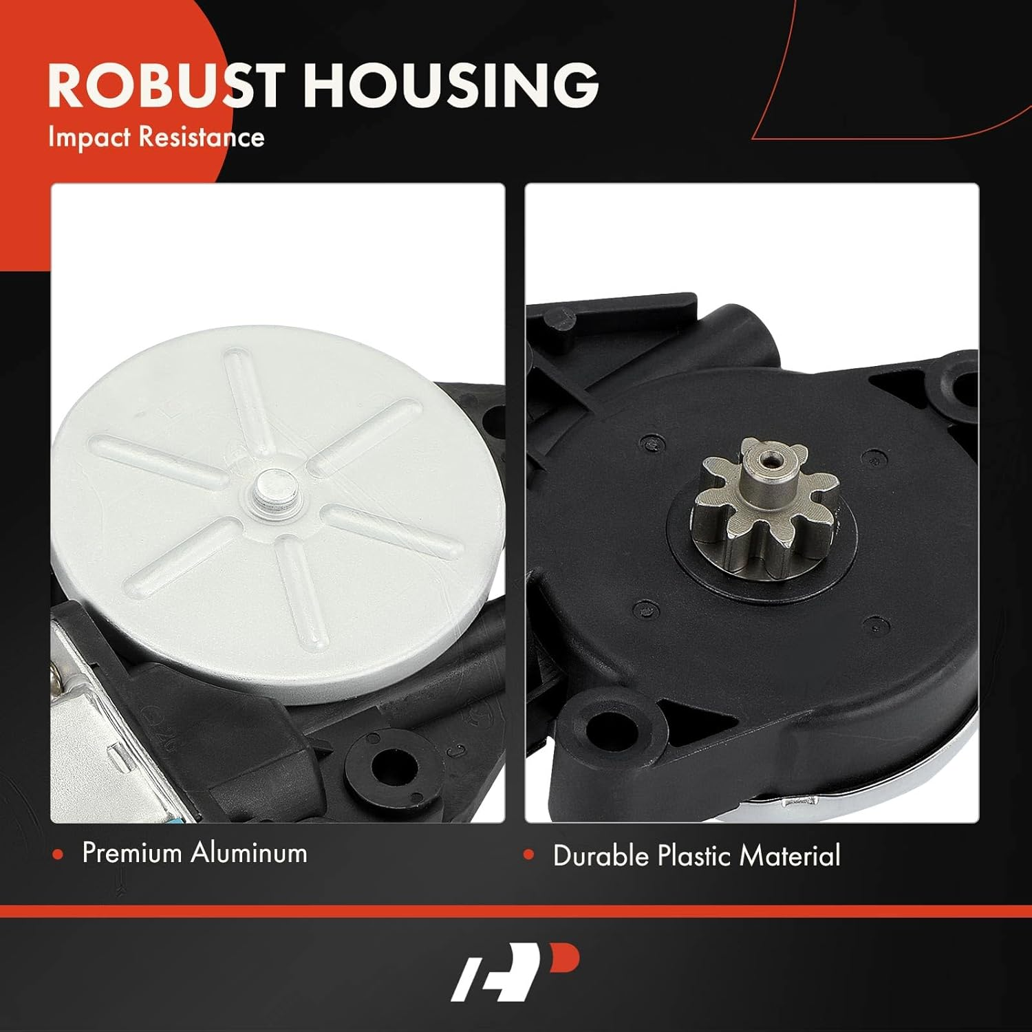 A-Premium Power Window Lift Motor Compatible with Hyundai Tucson 2005-2009 Front Right Passenger Side image number 3