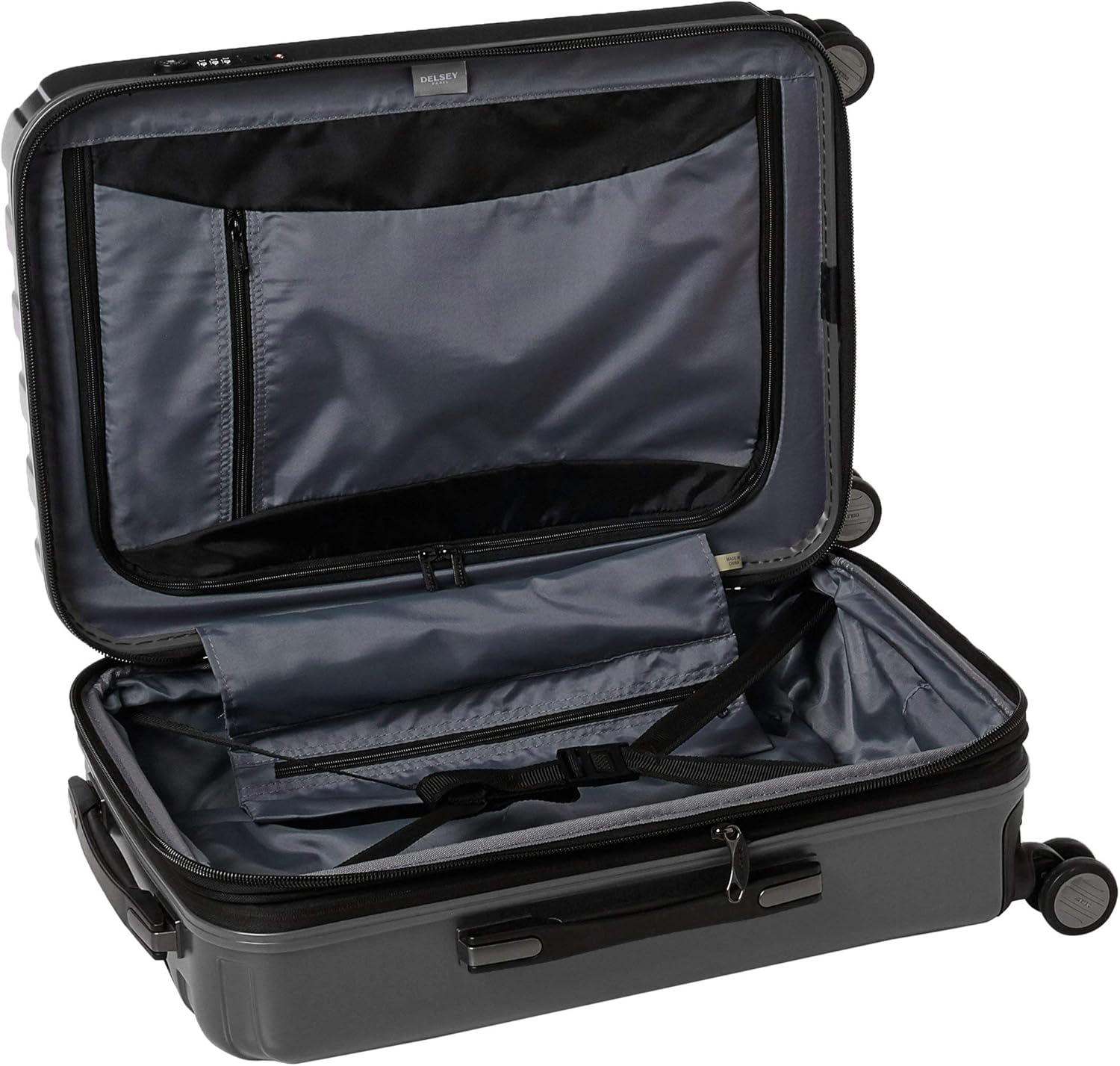 DELSEY Paris Helium Titanium Hardside Luggage with Spinner Wheels