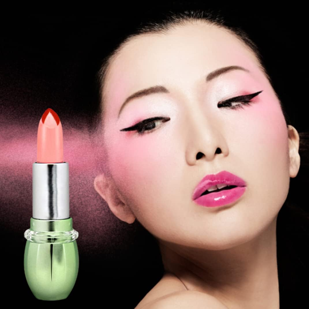 Aloe Vera Lip Balm Temperature Sensor Lip Moisturizer Long Lasting Color Changing Gloss, Balm, Moisturizer Stick, Color Changing, Aloe Vera Lipstick, Jelly Lipstick, Long Lasting image number 3