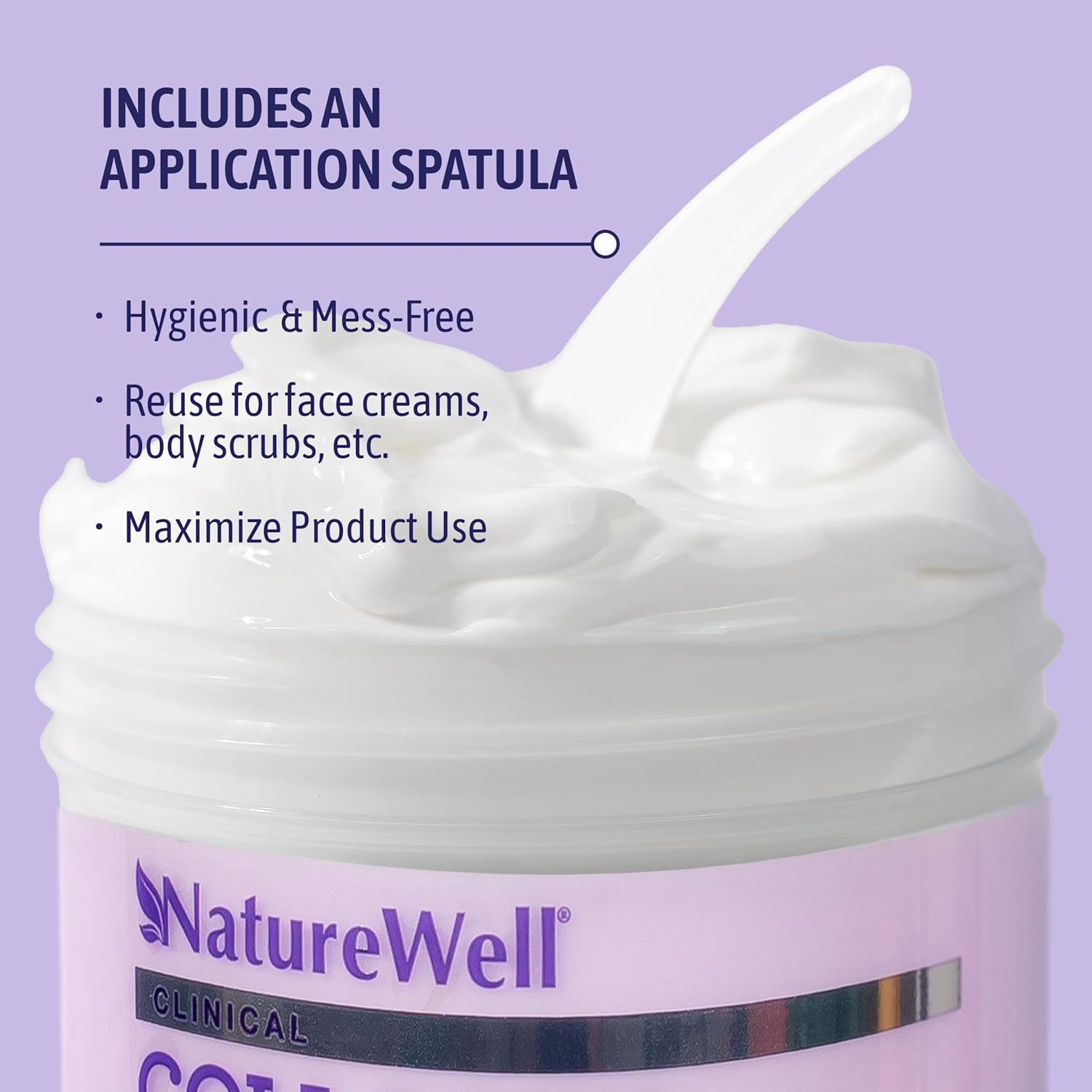 Naturewell Clinical Collagen Intense Moisture Cream, 10 Oz. image number 3