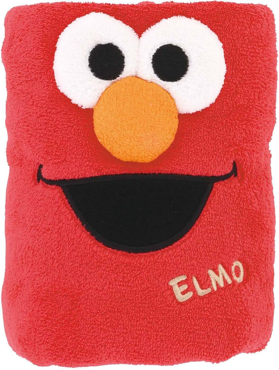 Skater TOH1-A Water Absorbent, Quick-Drying, Hair Drying Towel, Elmo, Sesame Street, Length 15.7 X Width 39.4 Inches (40 X 100 Cm) image number 2