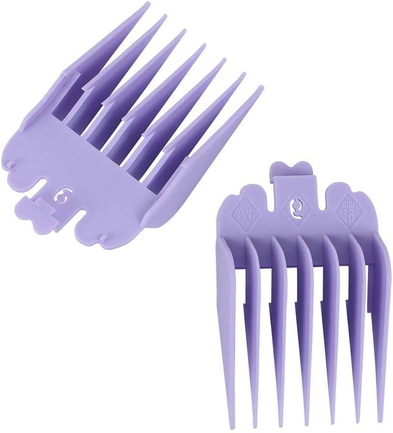 Admecoo 10PCS Hair Clipper Guide Comb Set for Wahl Hair Clippers Limit Combs Hair Trimmer Guards Attachments Hair Salon Tool Set image number 3