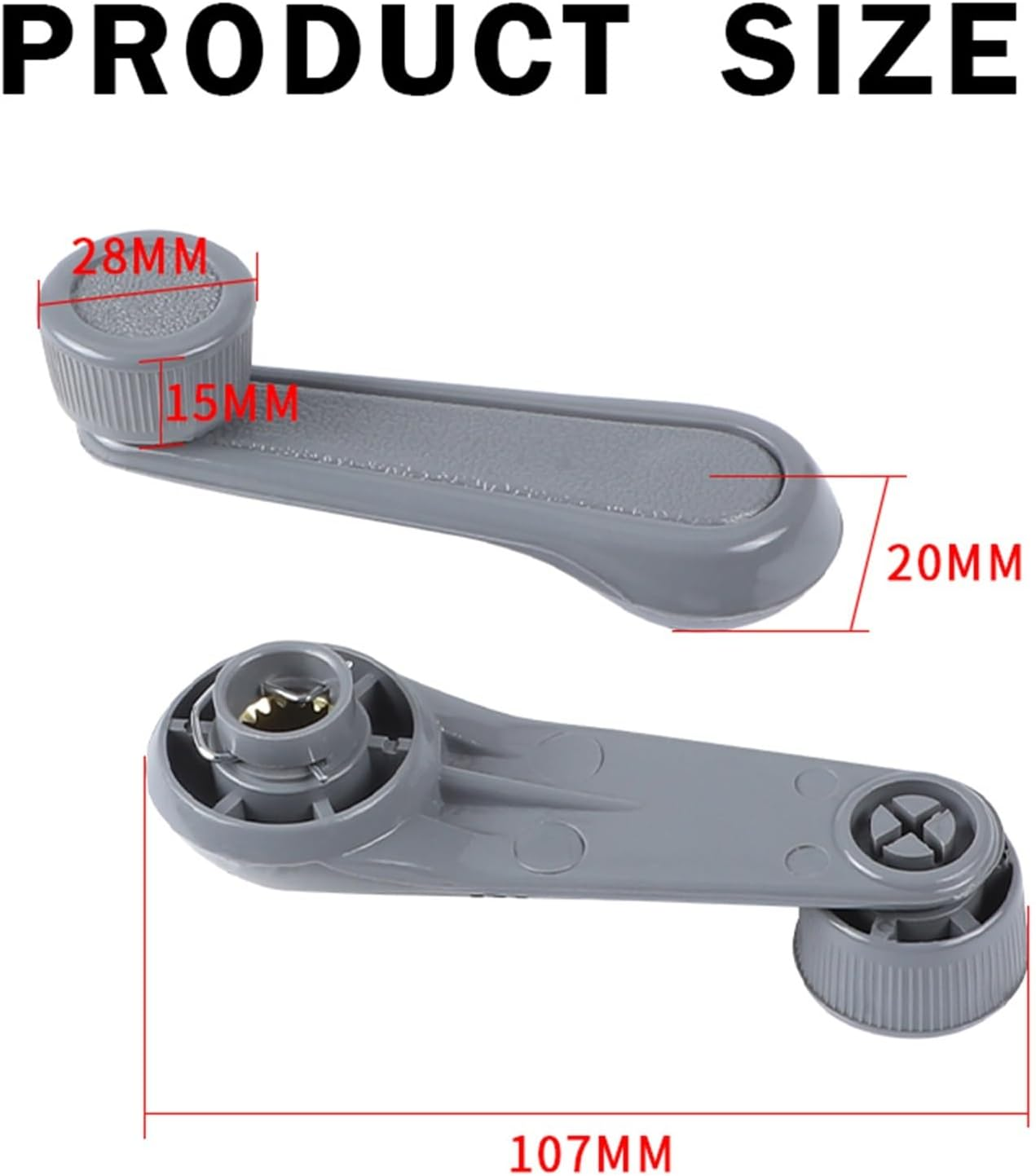 Window Winder Handle Lever Left Right Fit for Toyota Landcruiser 4Runner Camry Corolla Land Cruiser Sienna Yaris Pickup