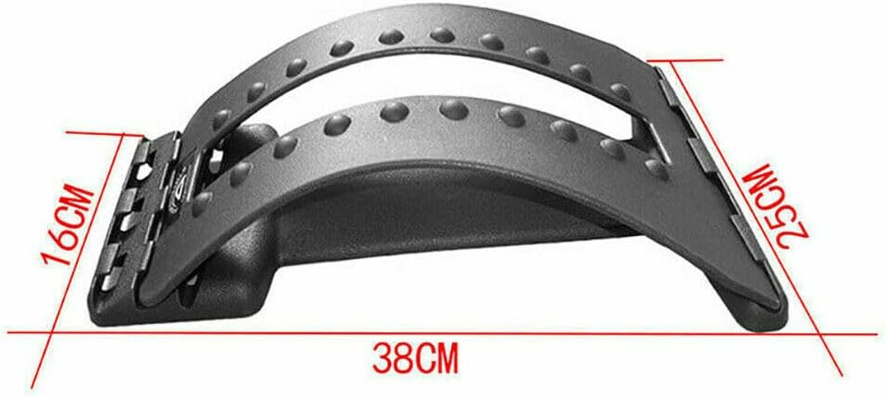 Leona Co Back Stretcher for Lower Back Pain Relief, Multi Level Back Cracker Board for Herniated Disc, Scoliosis, Spine Decompression, Back Cracking Device, Upper and Lower Back Stretcher (Blue) image number 4