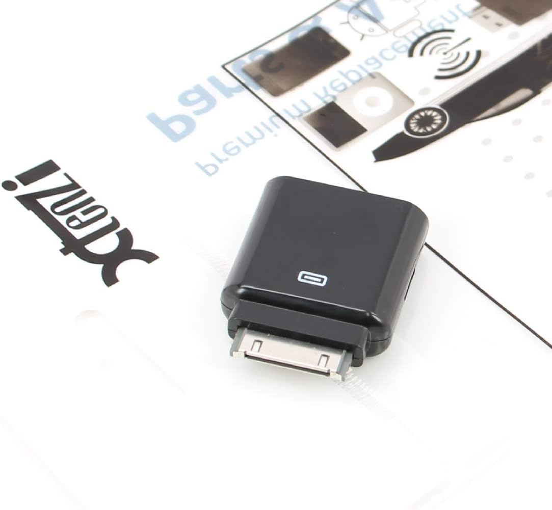 Xtenzi Charging Converter 30 Pin Pass through Adapter XT12V5 Compatible with Ipod Iphone Ipad Car Vehicle image number 3