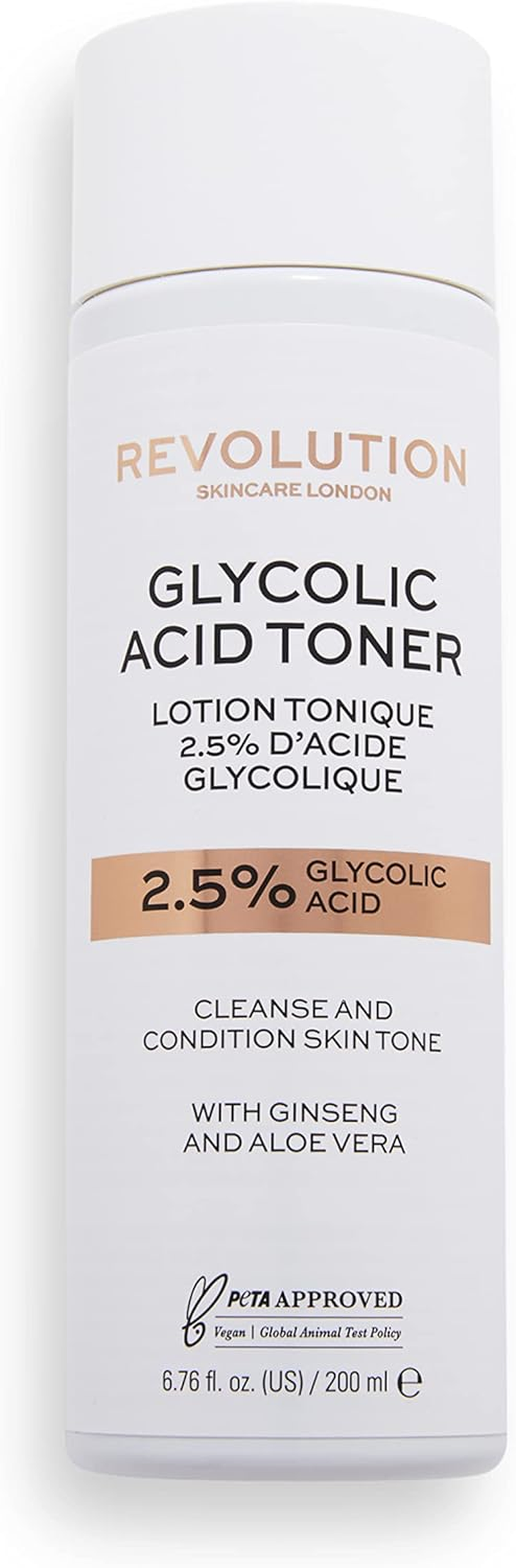 Revolution Skincare London, 2.5% Glycolic Acid Toner, 200Ml image number 1