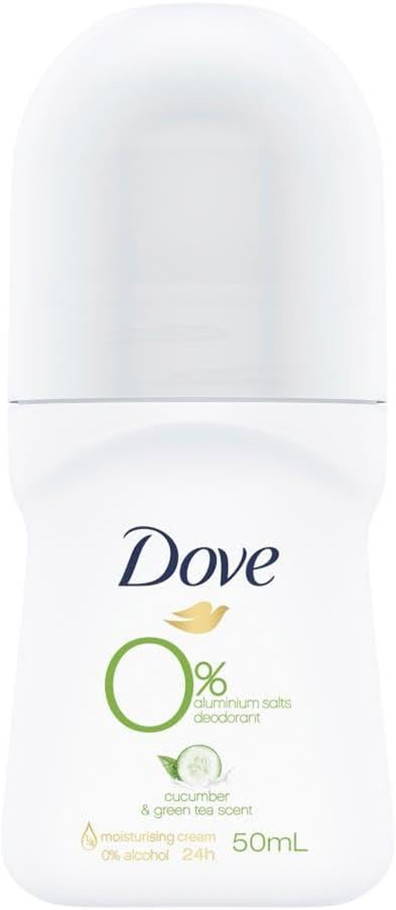 Dove Cucumber & Green Tea Zero Aluminium Deodorant 50 Ml