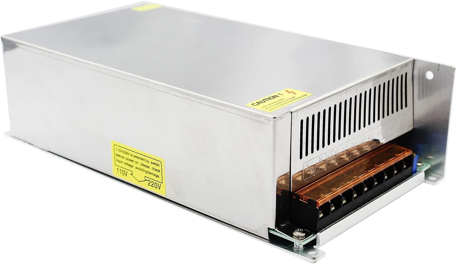 DIGISHUO DC 24V 42A 1000W Power Supply Adapter Transformer Switch AC 240V to DC 24V 42Amp Switching Converter LED Driver for LED Strip Light CCTV Camera Security System (24V 42A 1000W) image number 1