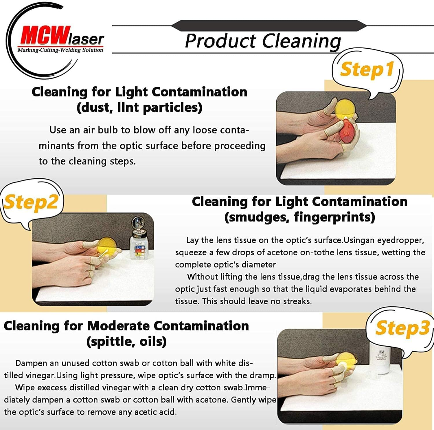 Mcwlaser 18Mm Znse Laser Focus Lens for CO2 Laser Engraving Cutting Engraver/Cutter Dia:18Mm 38.1Mm/1.5" image number 1