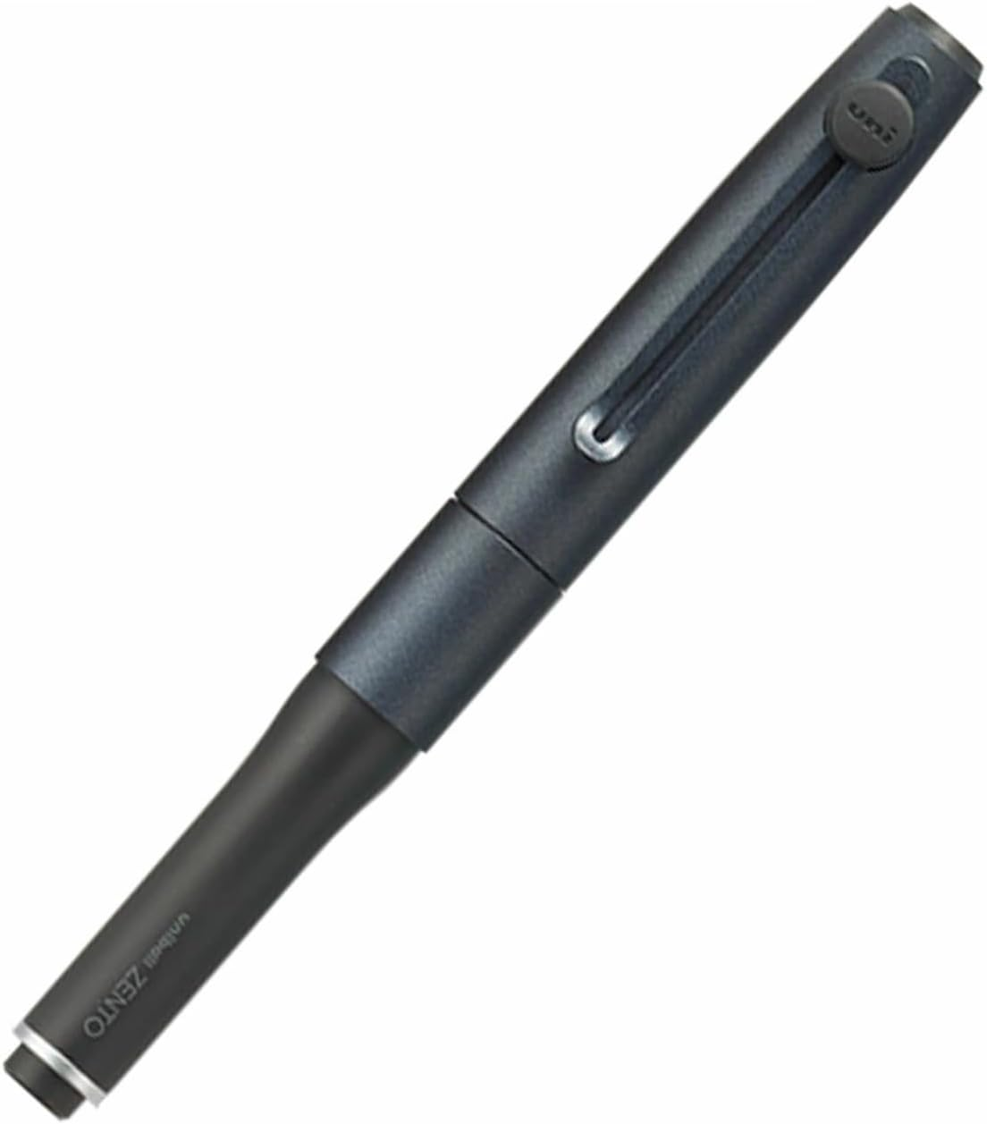 ZENTO Signature Model Metallic Black Ballpoint Pen 0.5Mm Ink Color Black UBZH05M.24 with Original Stylus Ballpoint Touch Pen image number 5