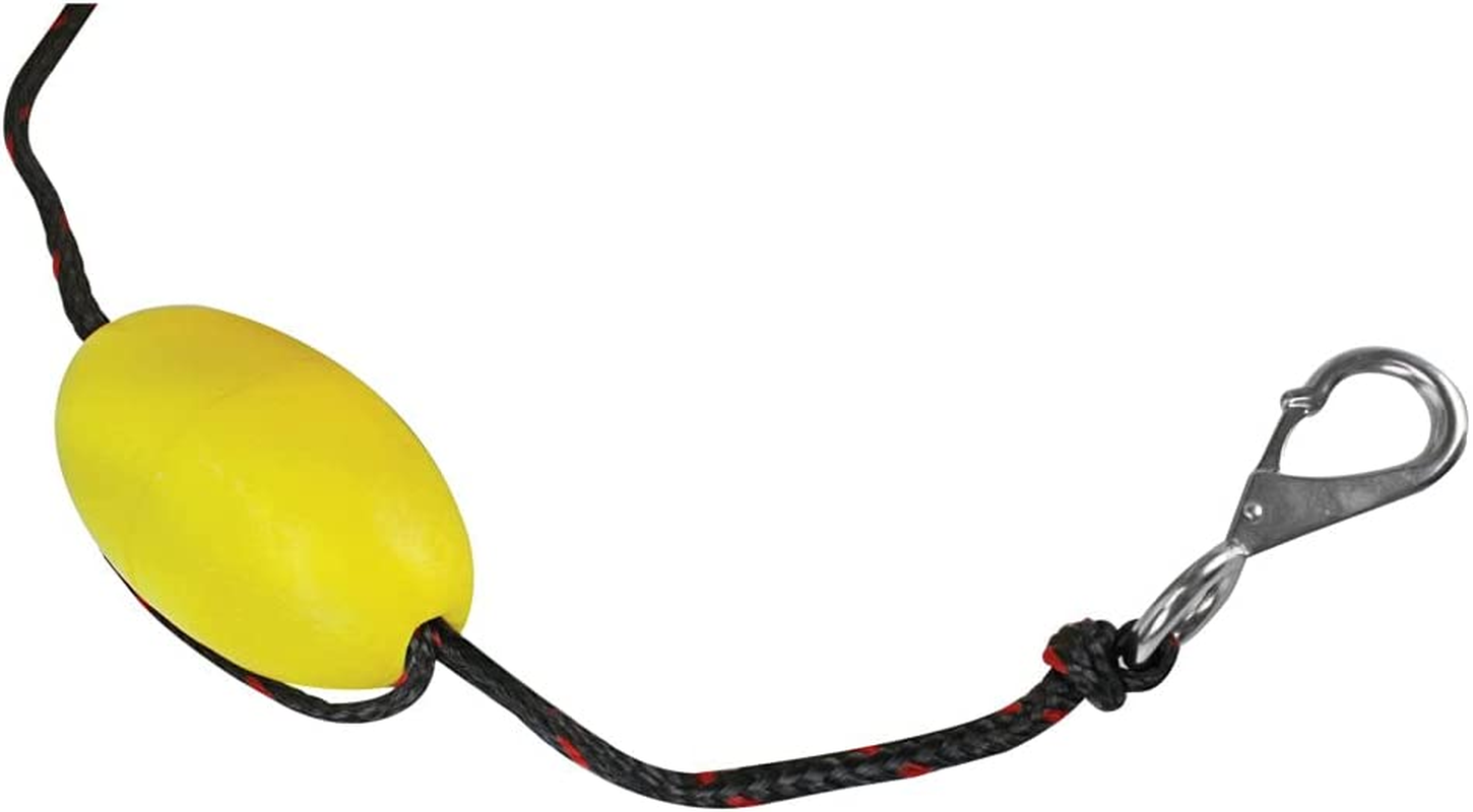 Extreme Max 3006.6628 Boattector All-In-One PWC Sand Anchor and Buoy Kit with 6' Rope and Snap Hook,Yellow, 1 Count (Pack of 1) image number 1
