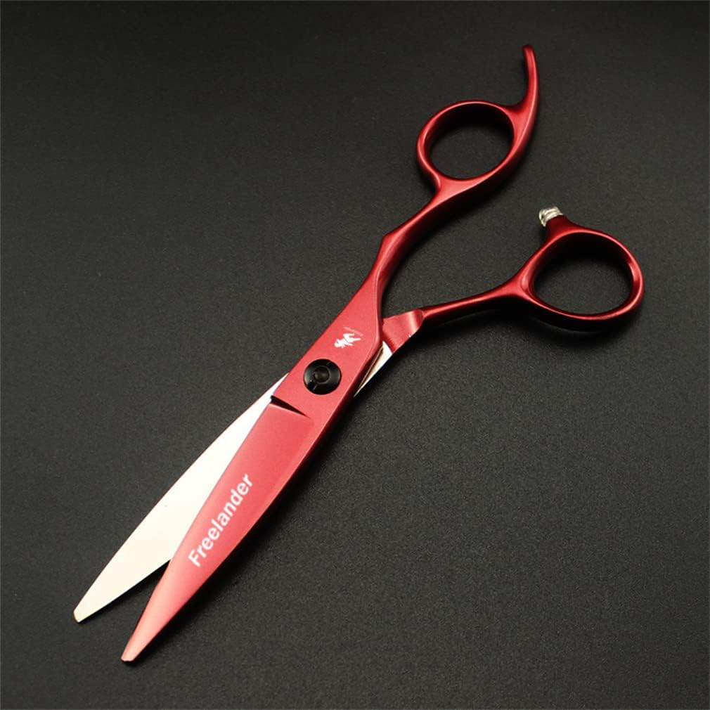 6.0 Inch High-End Professional Haircutting Scissors Set/Hairdressing Scissors/Haircutting Scissors/Flat Scissors/Bangs Scissors/Dental Scissors/For Professional Hairdressers or Home Use image number 4