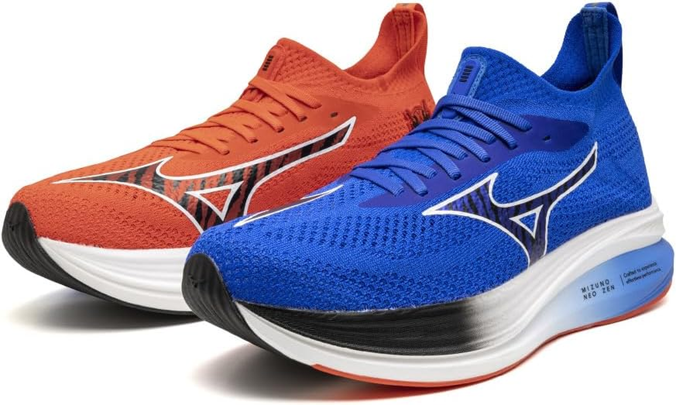 Mizuno Running Shoes, Neo Zen, Jogging, Marathon, Training, Sports, Lightweight, Resilient, Thick Sole