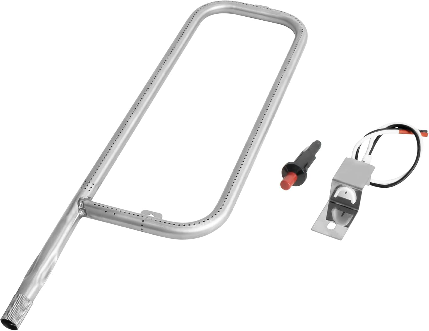 Delsbbq Burner Tube Kit for Weber Traveler Portable Gas Grill, Grill Burner with Ignitor Kit Replacement Part for Weber Traveler Portable Gas Grill 9010001, 19001, 80463 image number 6