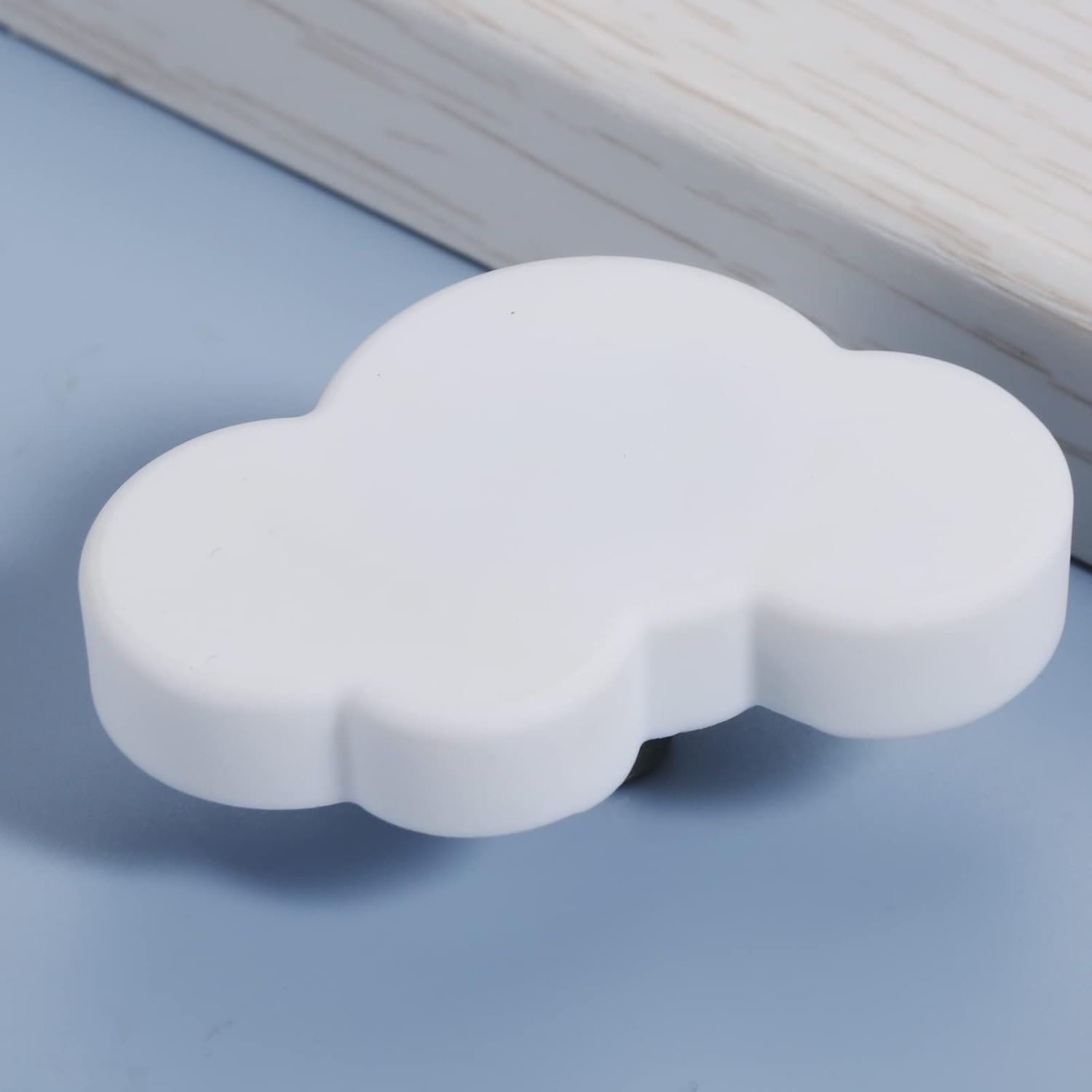 2Pcs Cloud Cartoon Furniture Cupboard Dresser Cabinet Handles Kids Room Door Wardrobe Hardware Pulls Knobs Small(Single Hole) image number 5