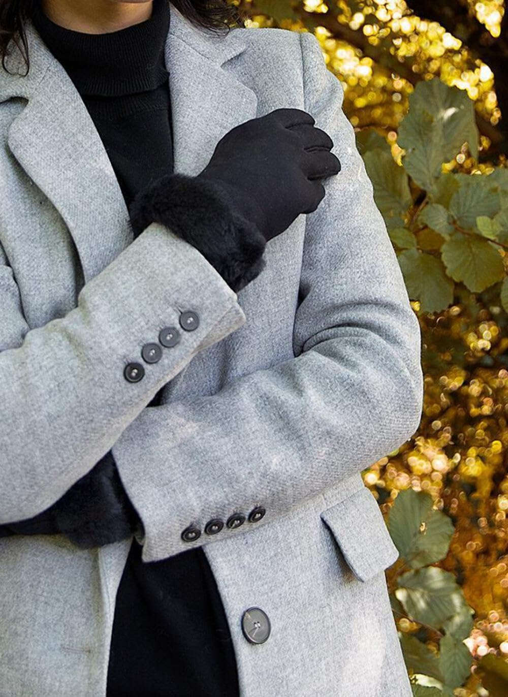 Women'S Louisa Sheepskin Gloves Winter Ladies Glove image number 3