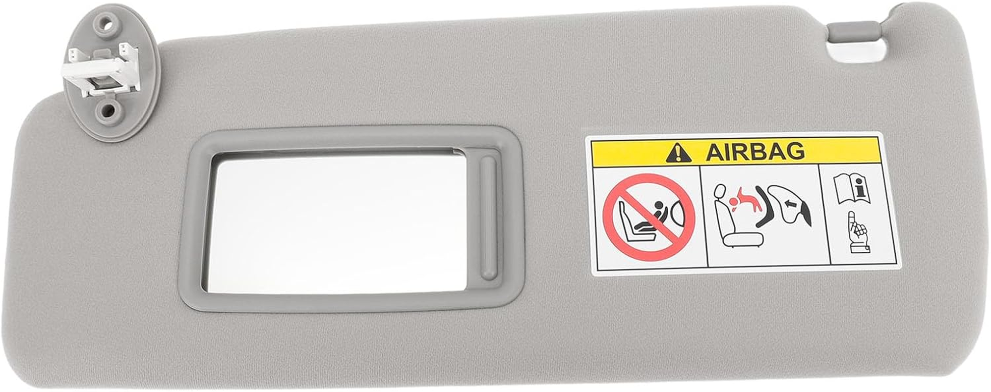 Jiawu Sun Visor for Prado 2010-2023 (Fourth Generation J150), Driver/Passenger Side Sun Visor, Sunvisor with Makeup Mirror, Car Sun Shade Visor Replacement (Left) image number 5