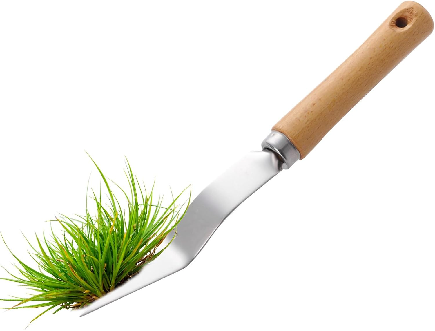 Ocastuted Grass Puller Tool,Gardening Hand Tools | Stainless Steel Gardening Supplies Manual Puller for Landscaping Flower Bed Driveway Vegetable image number 6