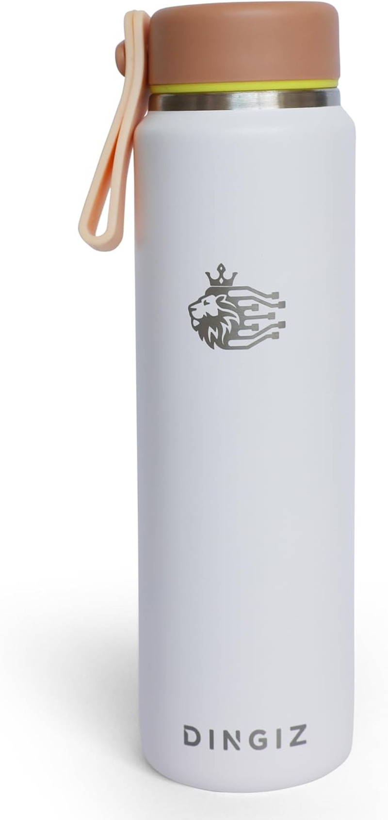 Dingiz 9Oz Stainless Steel Pocket Water Bottle &ndash; Mini Insulated Thermos Coffee Flask for Kids & Adults, Eco-Friendly, Compact Design for Purses, Office, School, Walking, and Travel image number 3