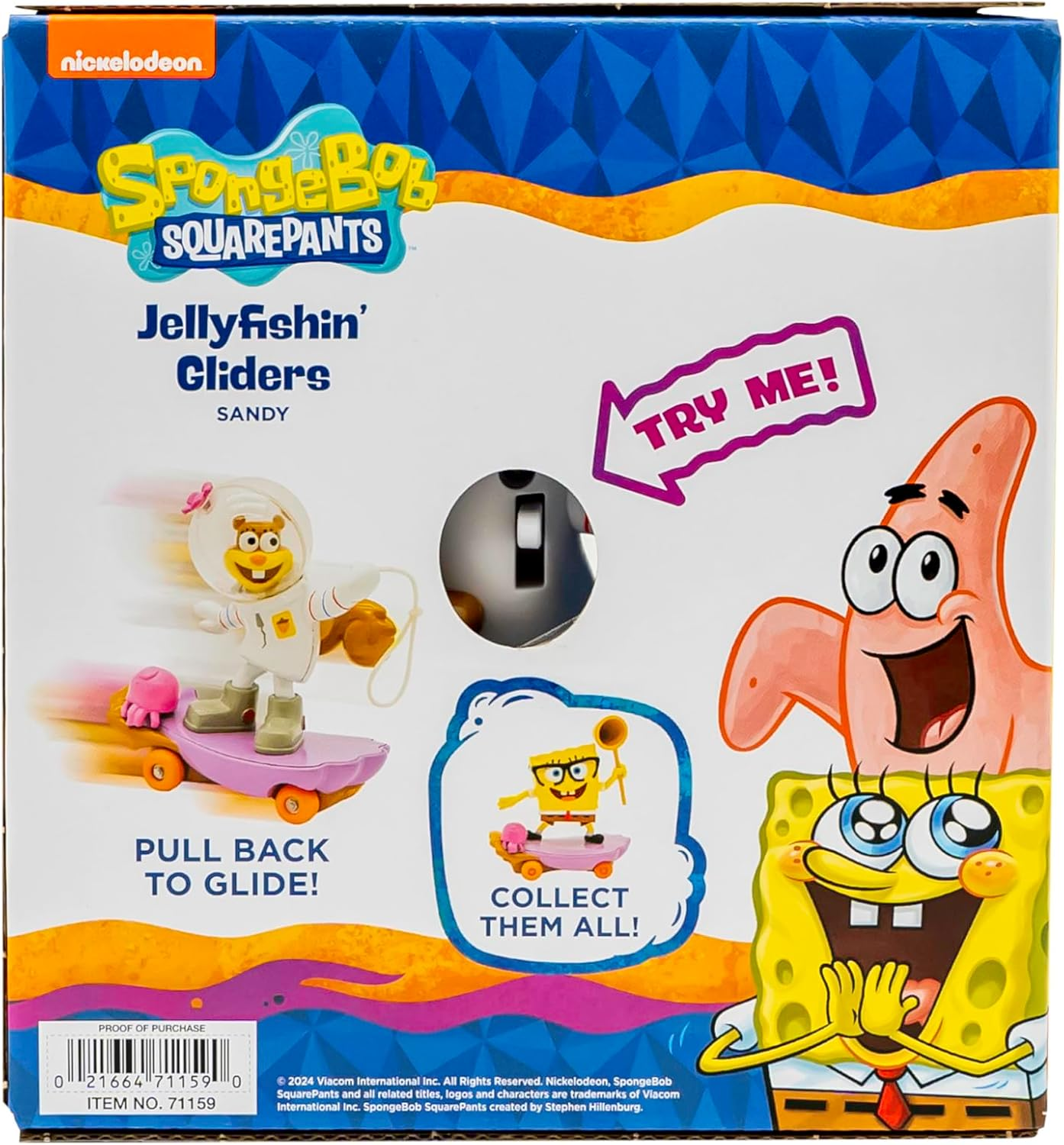 Spongebob Squarepants Jelly Fishin' Gliders Sandy