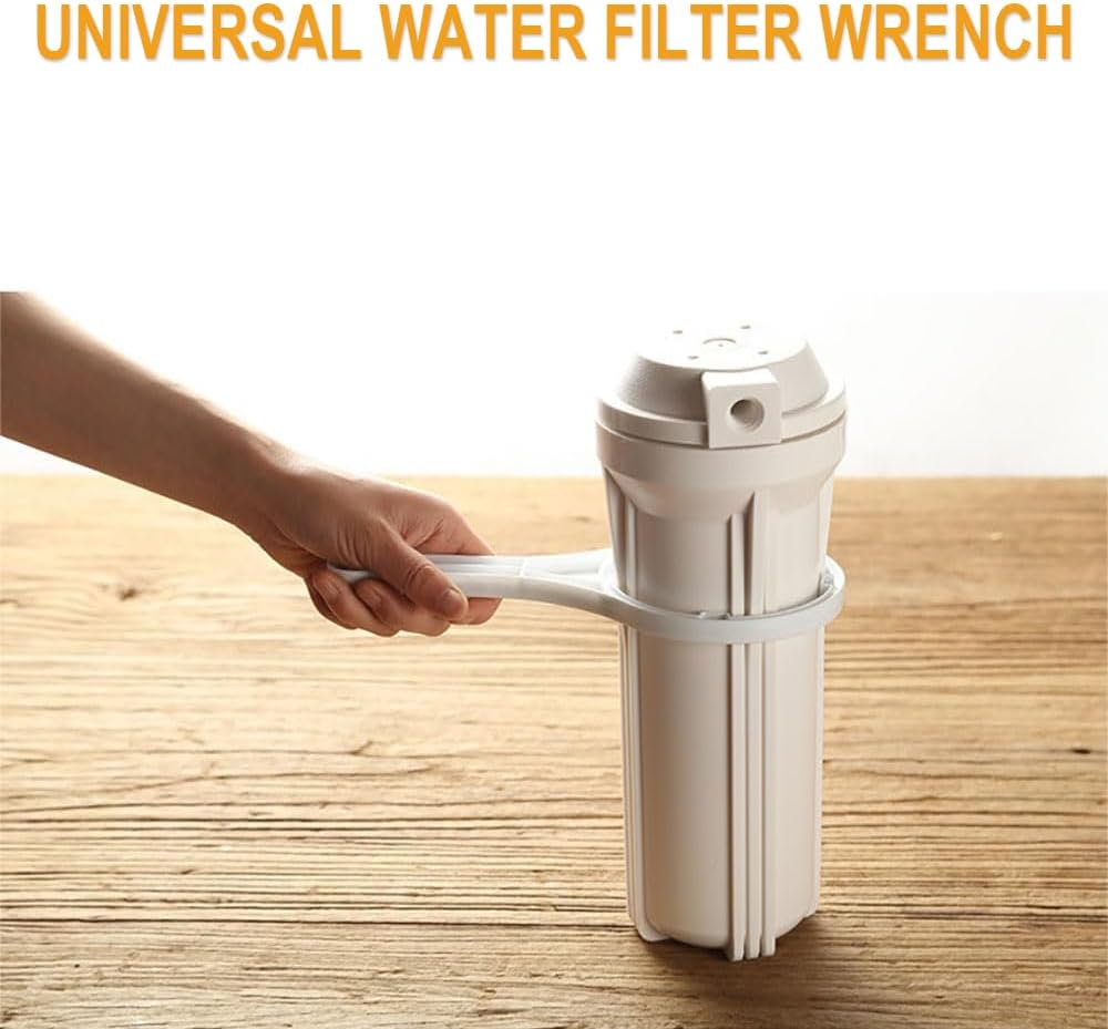 2-Pack Filter System Wrench for 10-Inch Water Purifier Filters &ndash; Durable Spanner Tool with Bottle Opener Function, Compatible with Standard RO Systems & under Sink Filtration image number 5