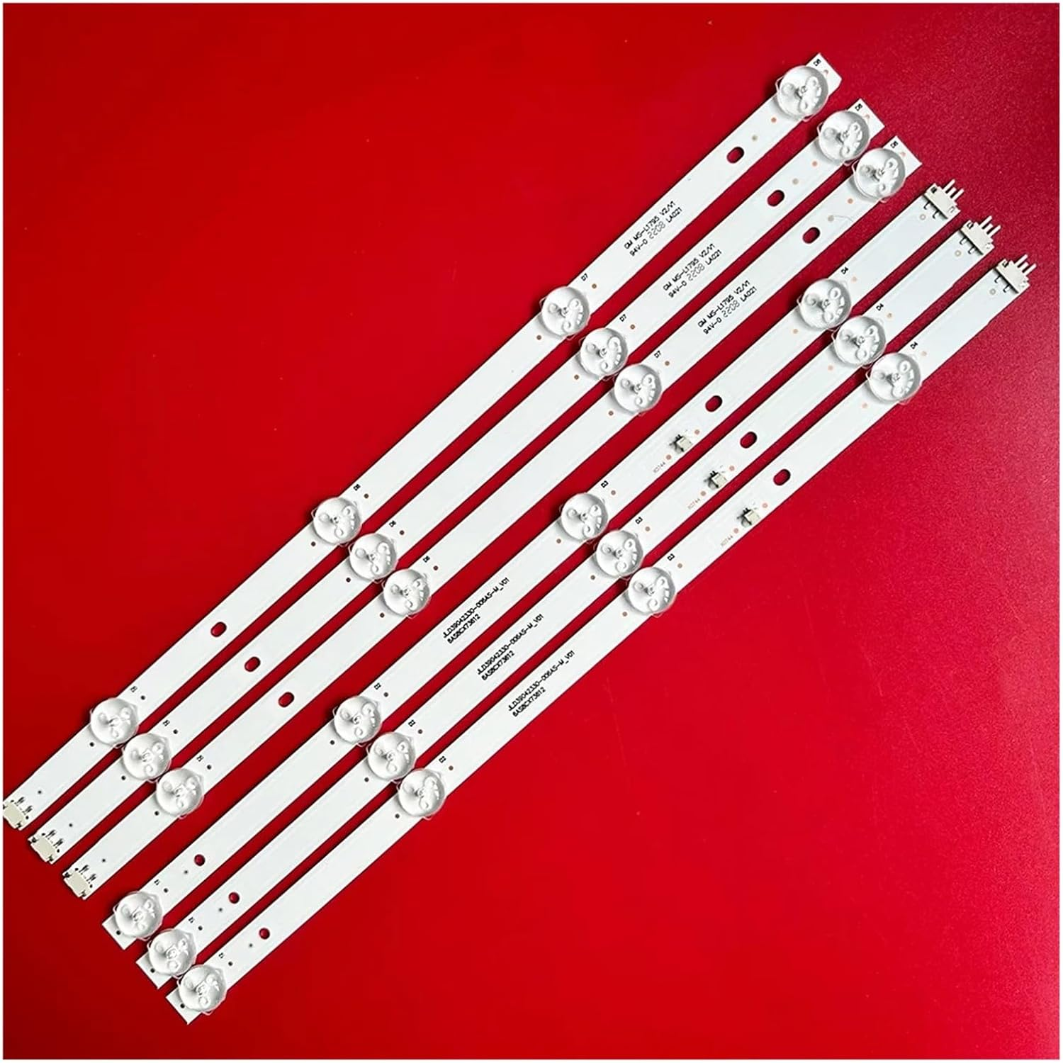 LED Backlight Strip for 39"TV JL.D39042330-006AS-M_V01 3080539Z10DTZ003 MS-L1795 6V/LED CX390DLEDM H39D7100E 8 Lamp LE39Z (Color : 15PCS(5TV)) - 15Pcs(5Tv) image number 2