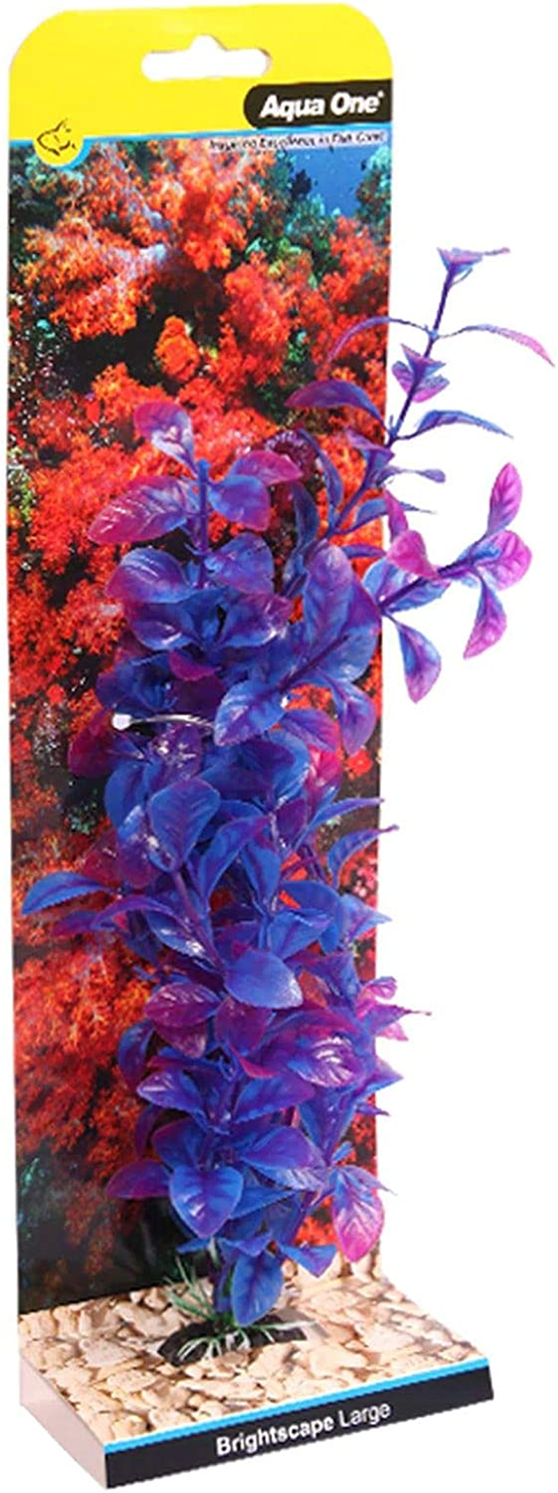 Brightscape Large Hygro Purple Aquarium Plant Fish Tank D&eacute;cor Aqua One image number 3