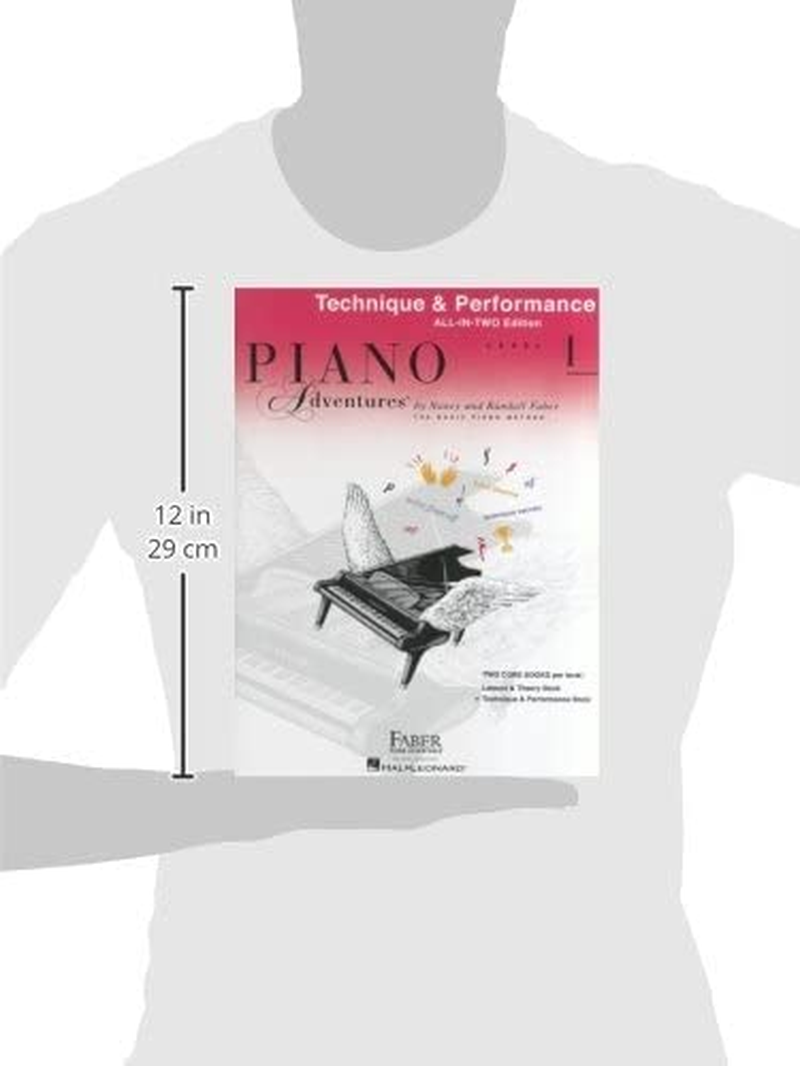 Faber Piano Adventures Level 1 Technique & Performance Book: Technique & Performance - Anglicised Edition, Red/White image number 1