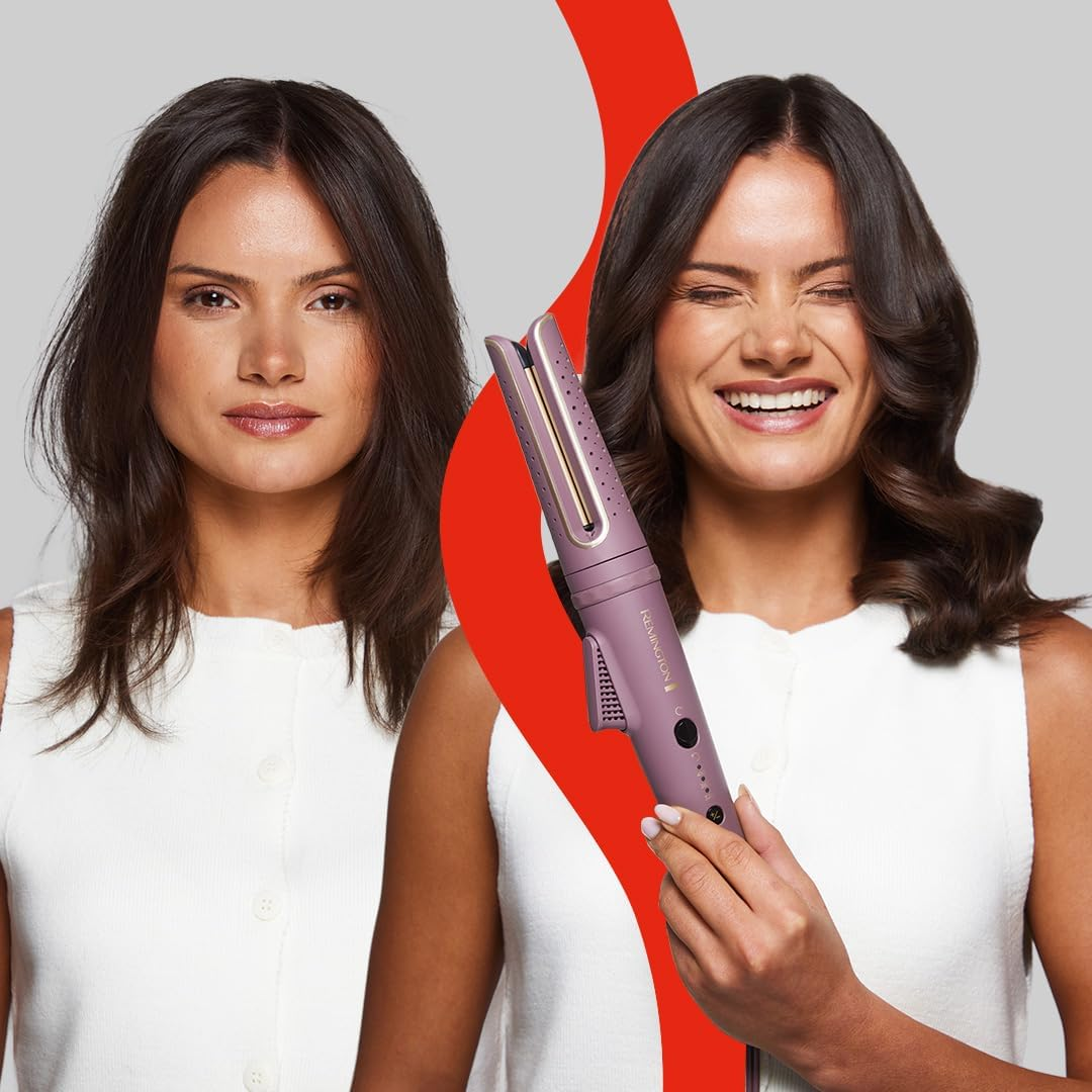 Remington Airvive CI8930 Curling Iron with Ion Technology, Ceramic Coating with Micro Conditioner, Rotary Housing, LED Display, Adjustable Temperature 160-210 &deg;C image number 2