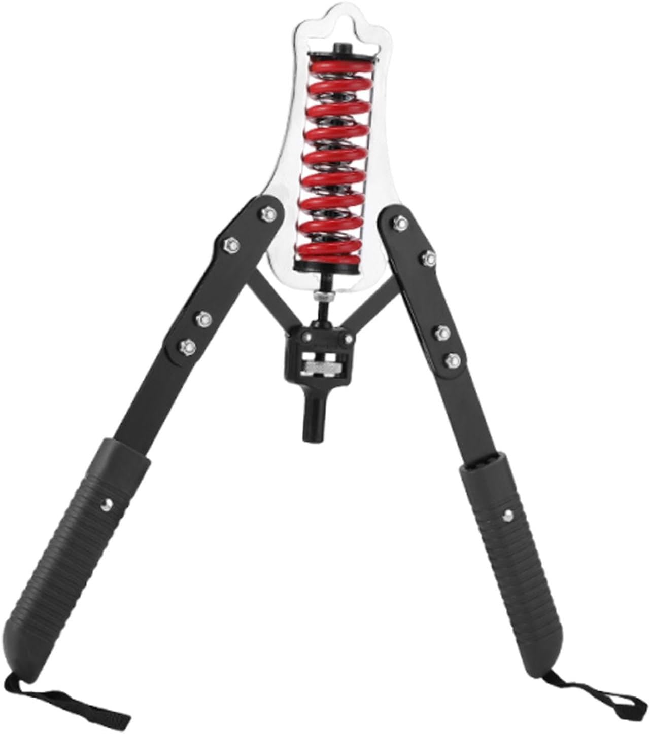 Yuksok Adjustable 10-200Kg Spring Chest Expander Carbon Steel Versatile Professional for Full Body Workout Arm Exercise Strengthener - Double Spring image number 2