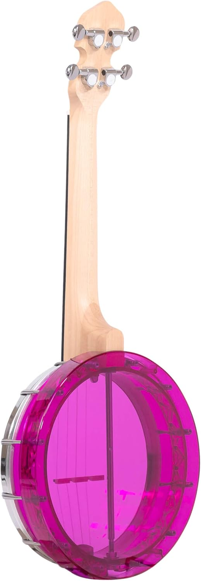 Gold Tone Little Gem Ukes, 4-String Ukulele, Right, Purple (LG-A) image number 3