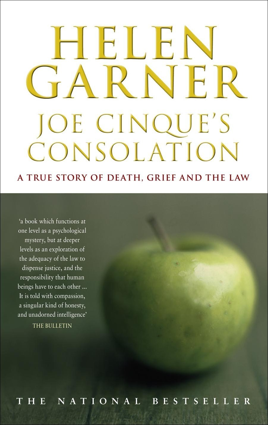 Joe Cinque'S Consolation