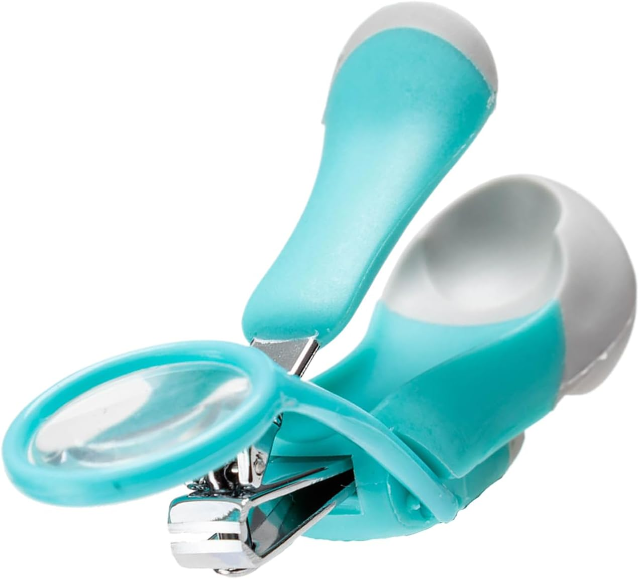 Nail Cutter with Magnifier | Baby Nail Trimmer Fingernail Clippers,Stainless Steel Precise Fingernail Toenail Cutter Tool for Family Friends Boys Girls Children