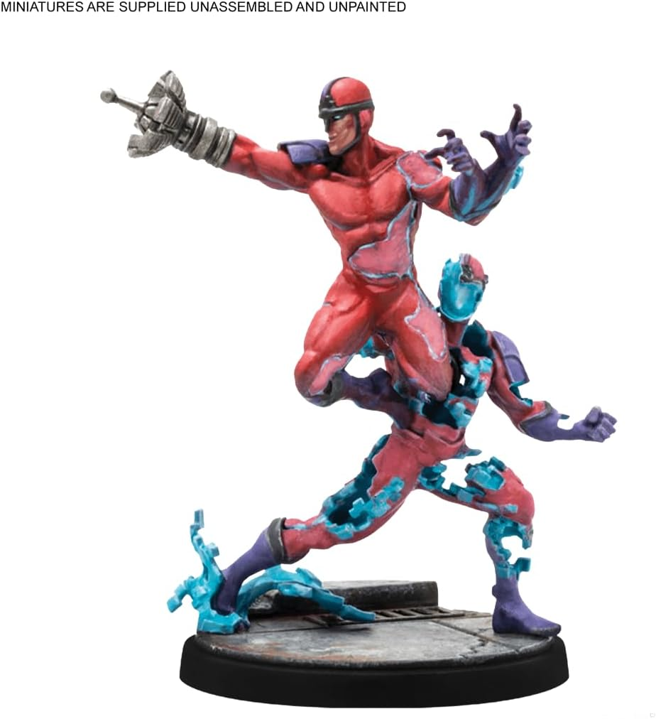 Atomic Mass Games Asmodee Marvel Crisis Protocol Klaw and M'Baku Miniatures Game image number 2