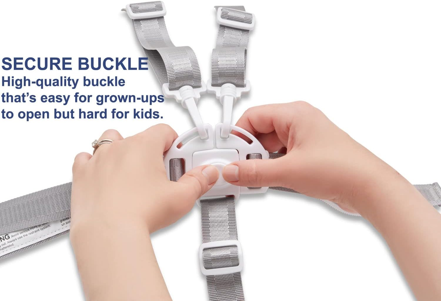 High Chair Straps, Replacement Harness Straps for Most 5 Point High Chairs image number 1