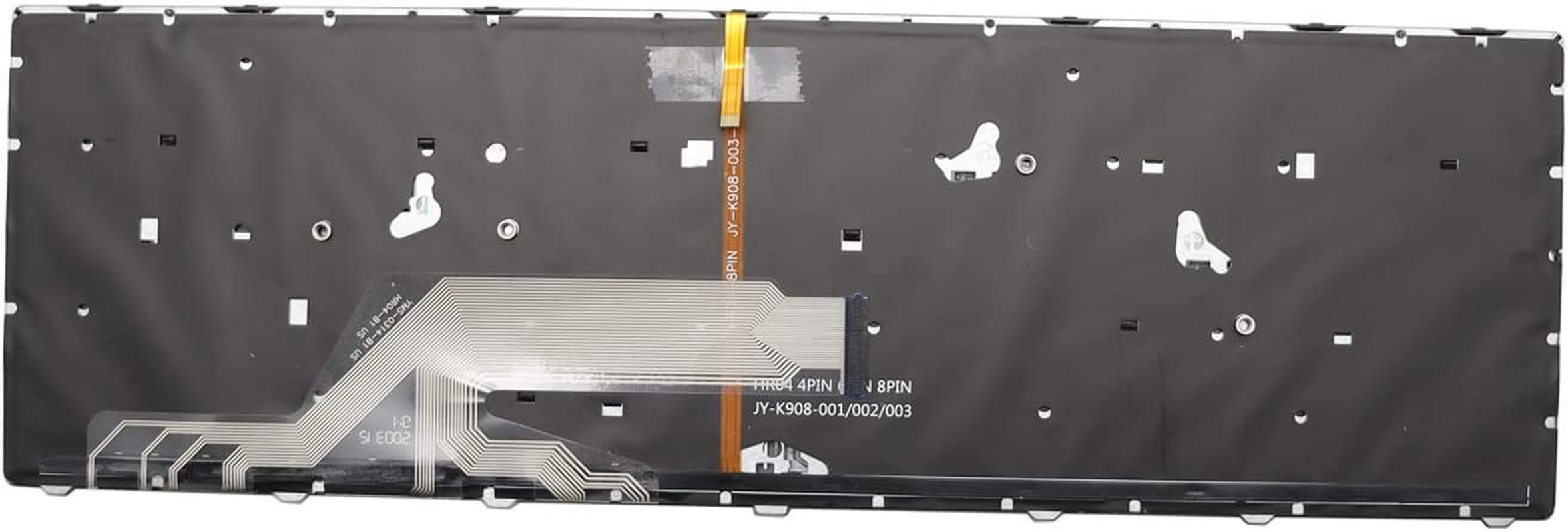 New Replacement Laptop Keyboard Compatible for HP Probook 450 G5 455 G5 470 G5 US with Backlight L01027-001 L01028-001 925741-001 image number 1