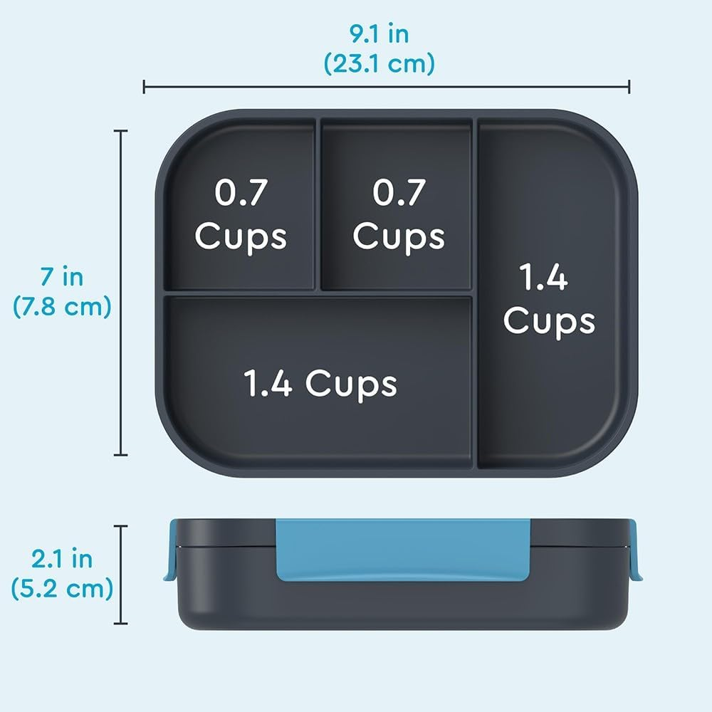 Bentgo Kids Snap and Go Lunch Box - Dinosaurs - Dinosaurs image number 4